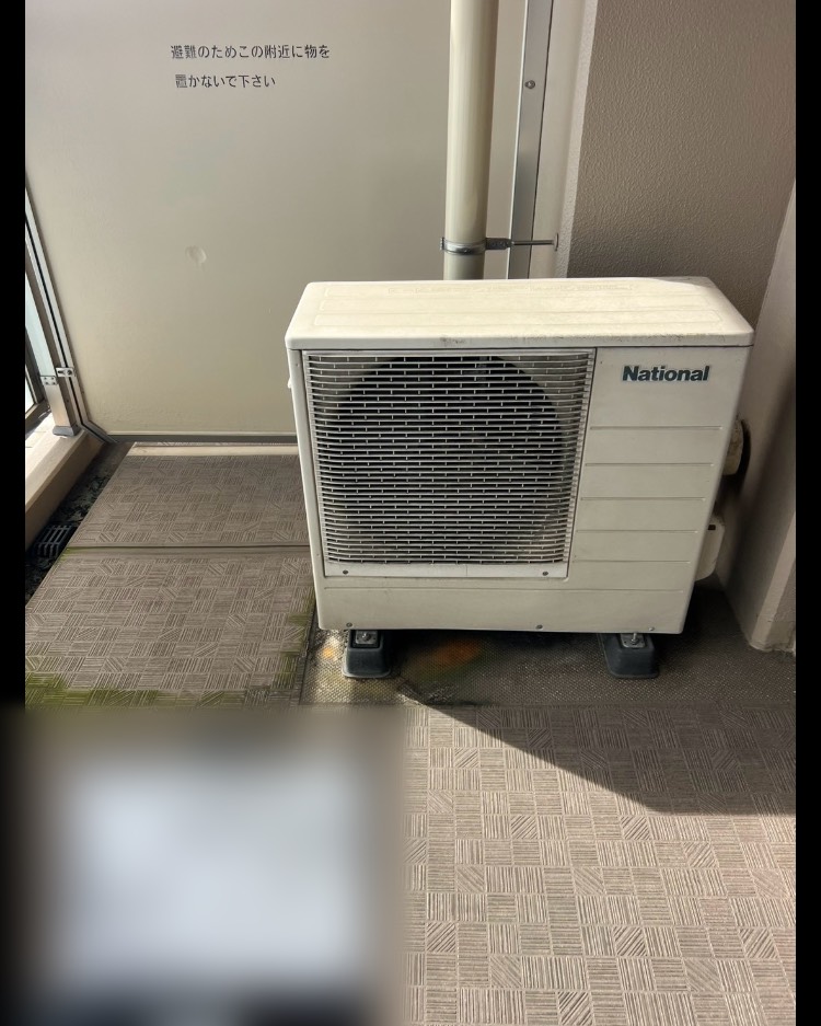 流山市の交換前エコキュート ヒートポンプHE-UK45W